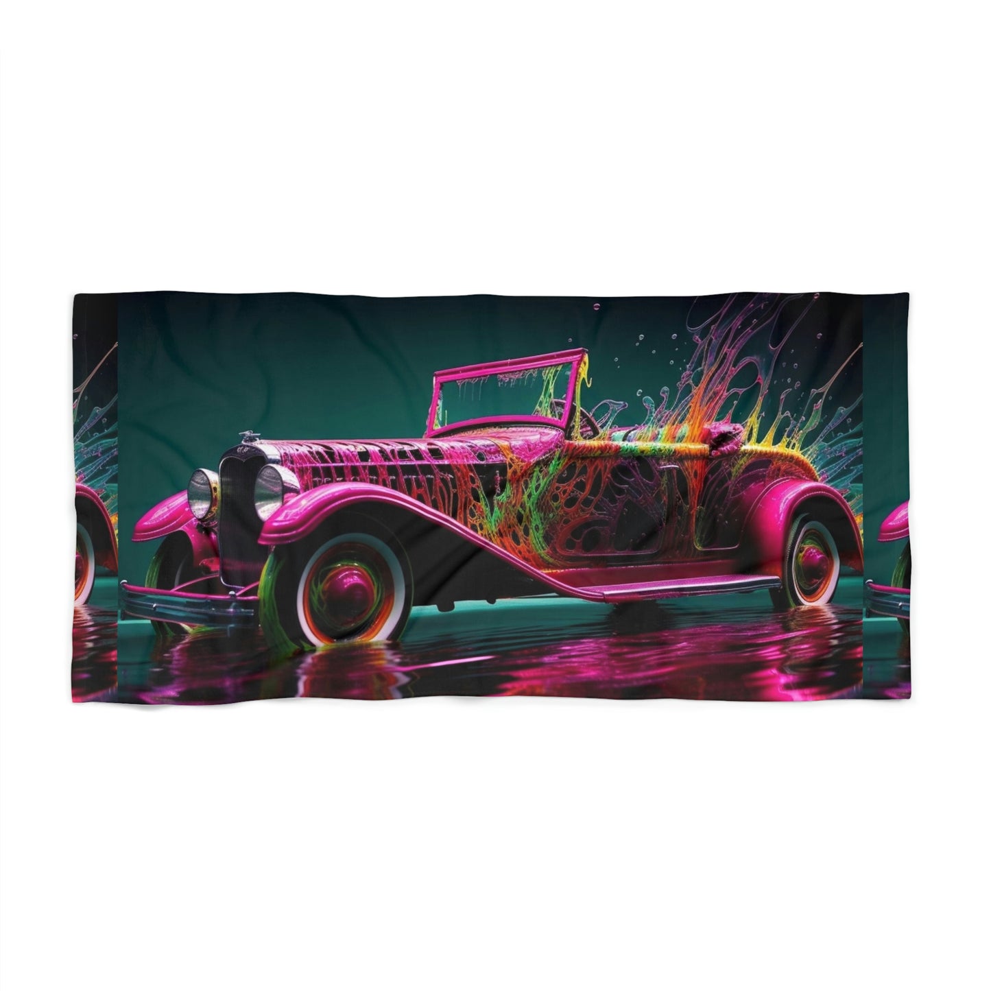 Beach Towel Hotrod Water 4