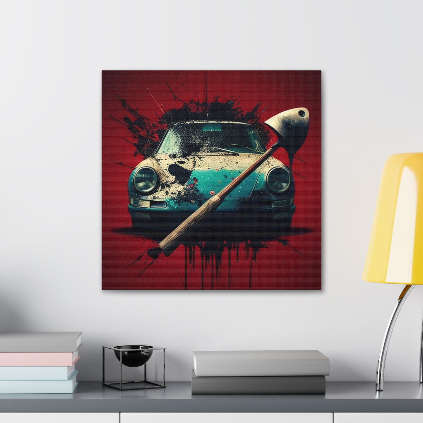 Canvas Gallery Wraps Porsche Abstract 1