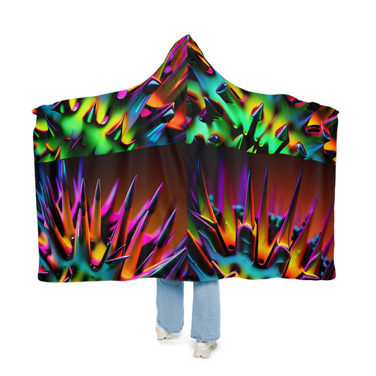 Snuggle Blanket Macro Neon Spike