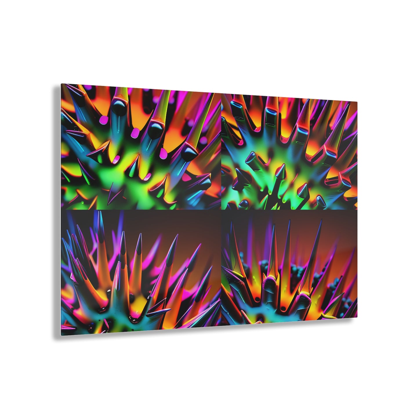 Acrylic Prints Macro Neon Spike