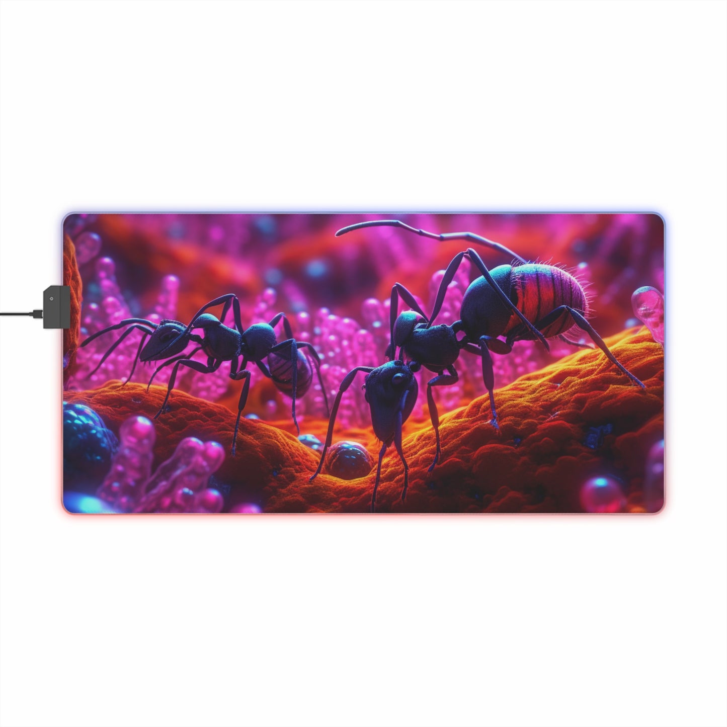 LED Gaming Mouse Pad Ants Home 4