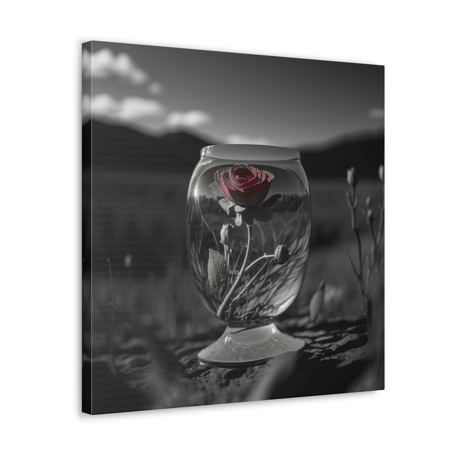Rose Red Glass 5