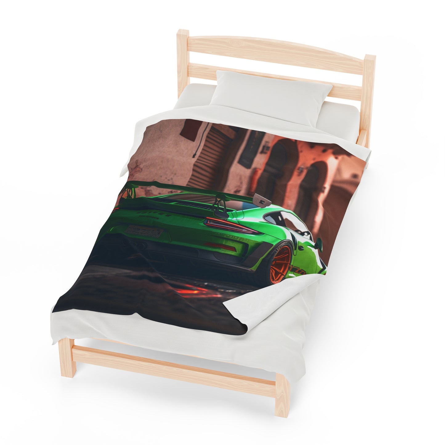 Velveteen Plush Blanket porsche 911 gt3 1