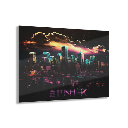 Acrylic Prints Neon Denver 1