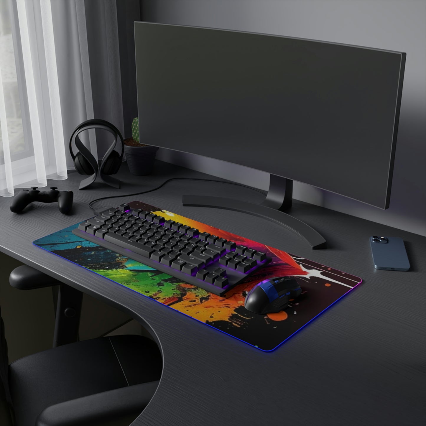 LED Gaming Mouse Pad Mouse Pad Gaming 4