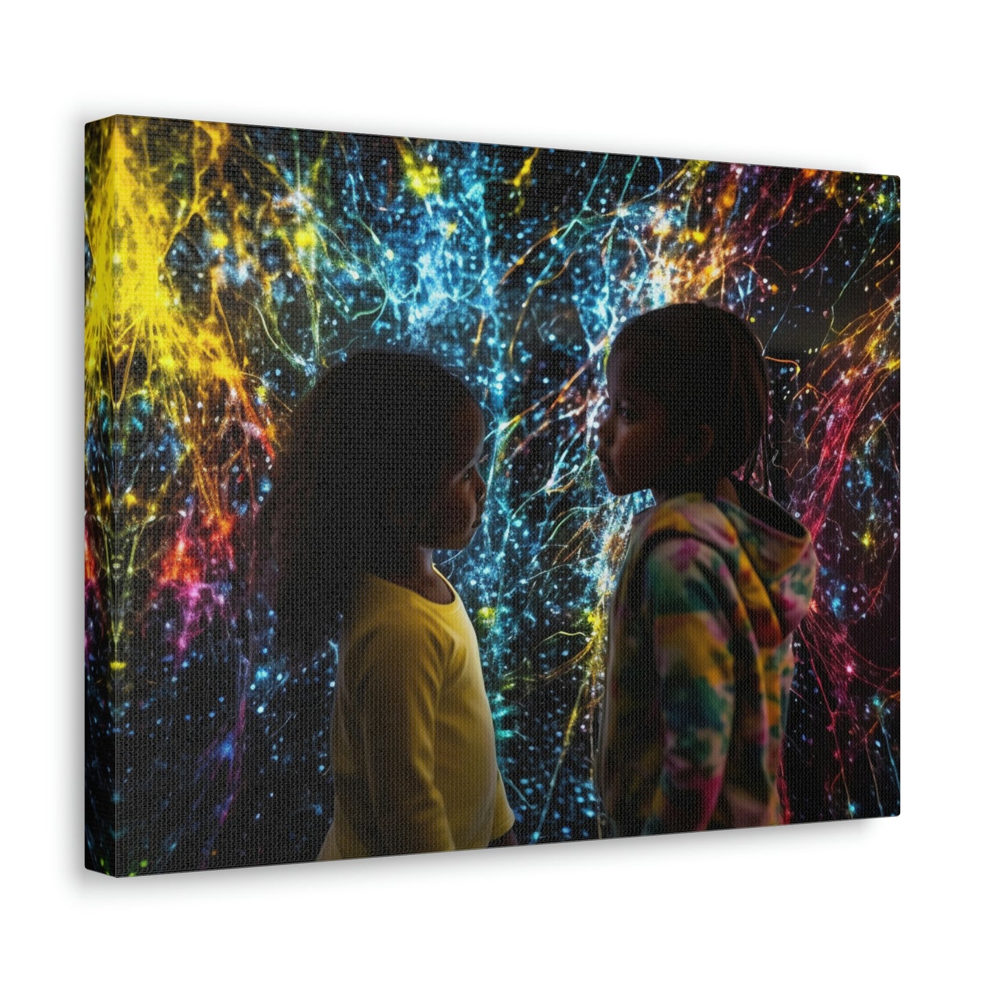 Canvas Gallery Wraps Kid Color Rain 2