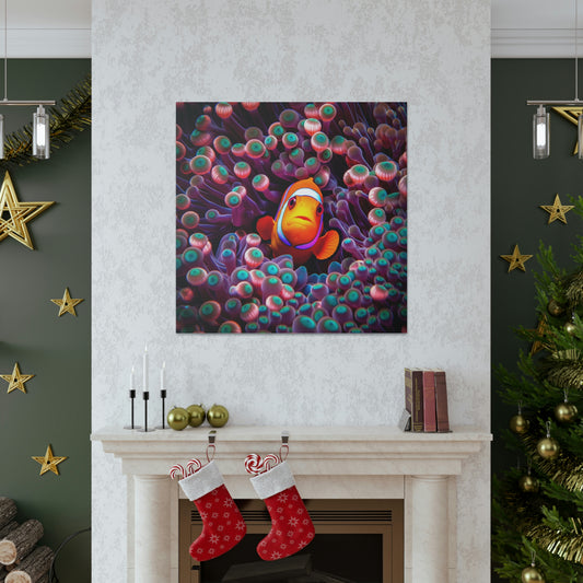 Canvas Gallery Wraps Clown Fish 4