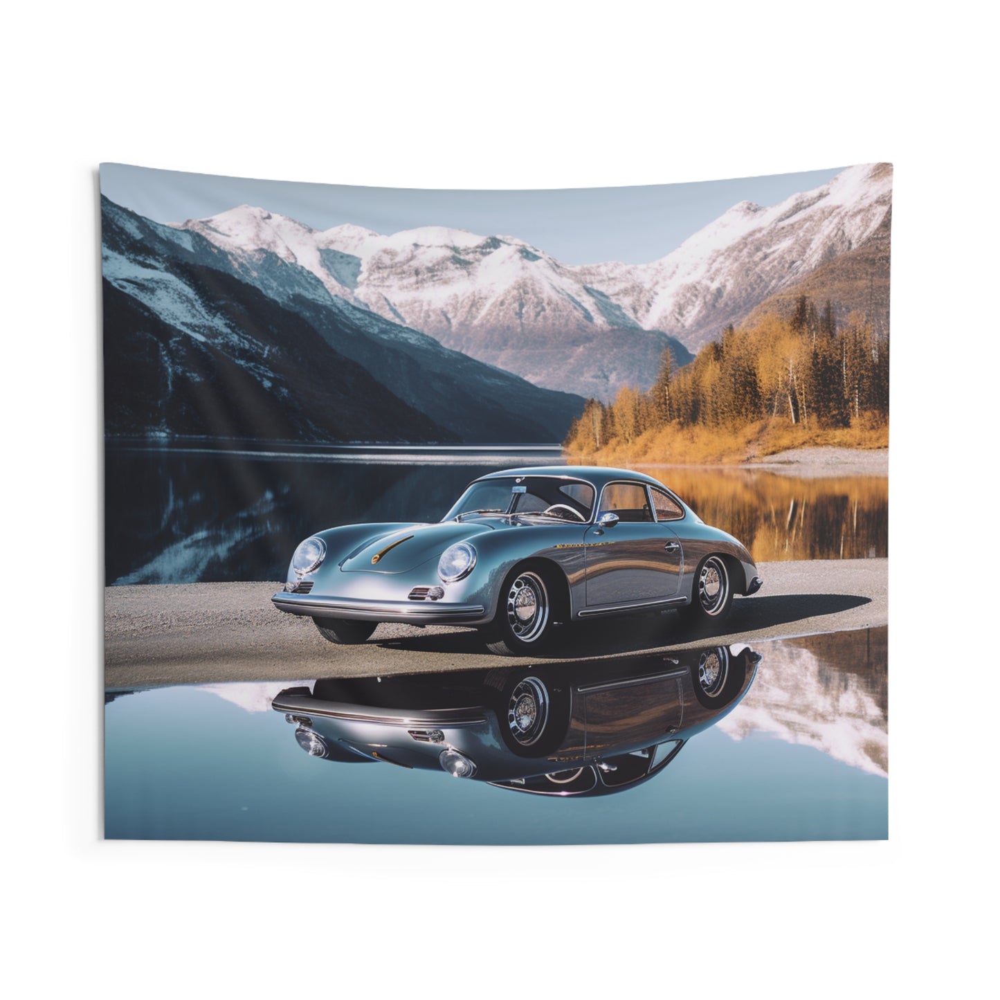 Indoor Wall Tapestries Porsche Lake 1