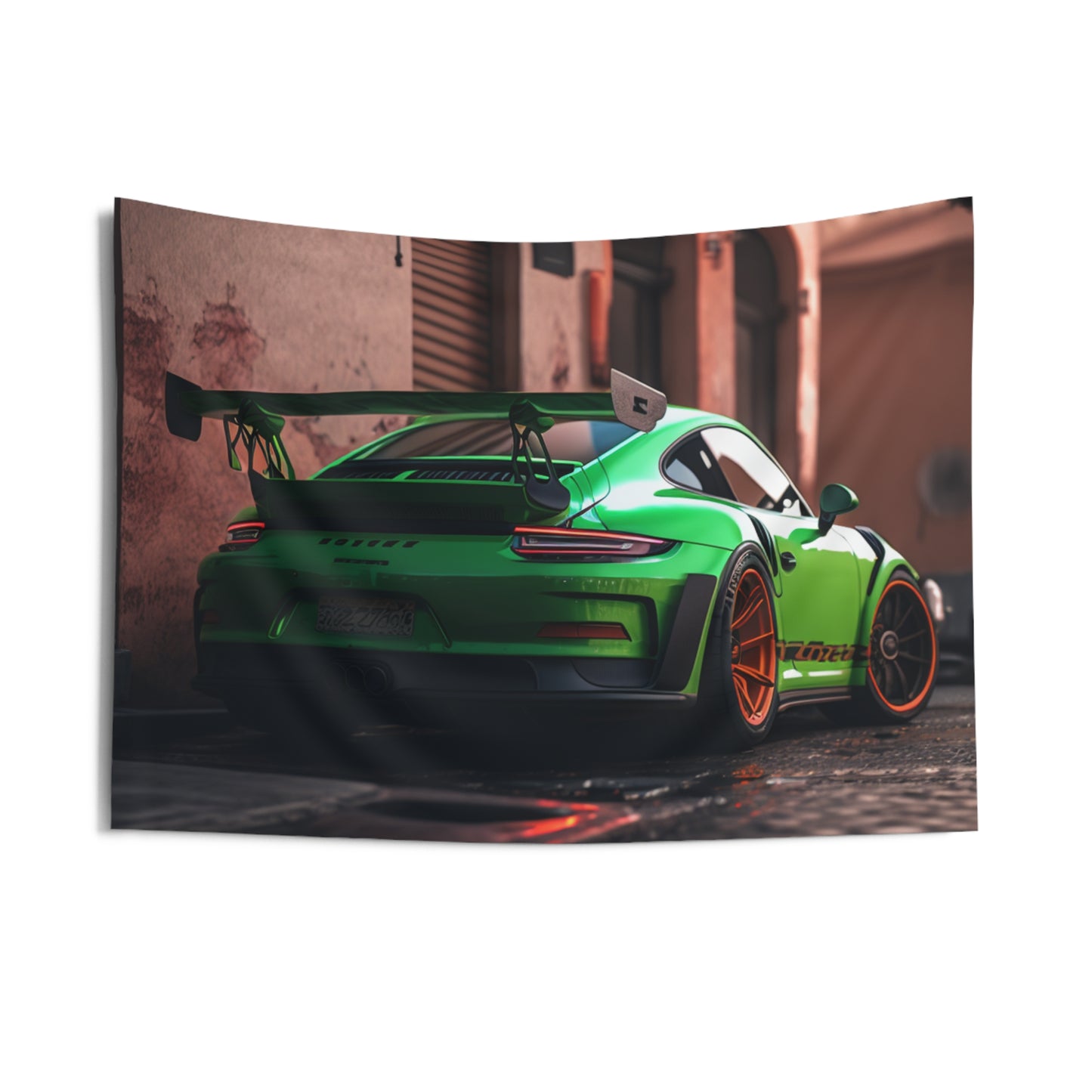 Indoor Wall Tapestries porsche 911 gt3 1