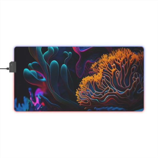 LED Gaming Mouse Pad Macro Coral Reef 2