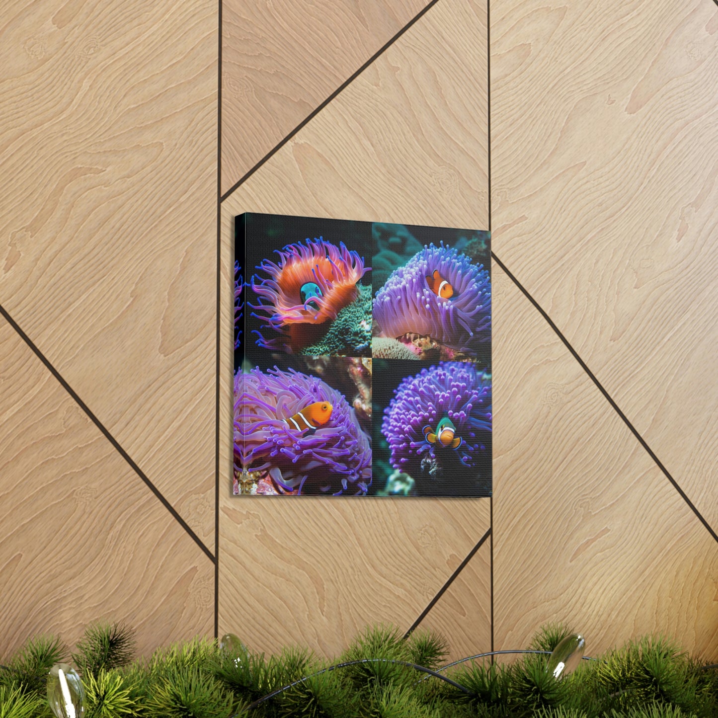 Canvas Gallery Wraps Anemone Clown 4 Pack