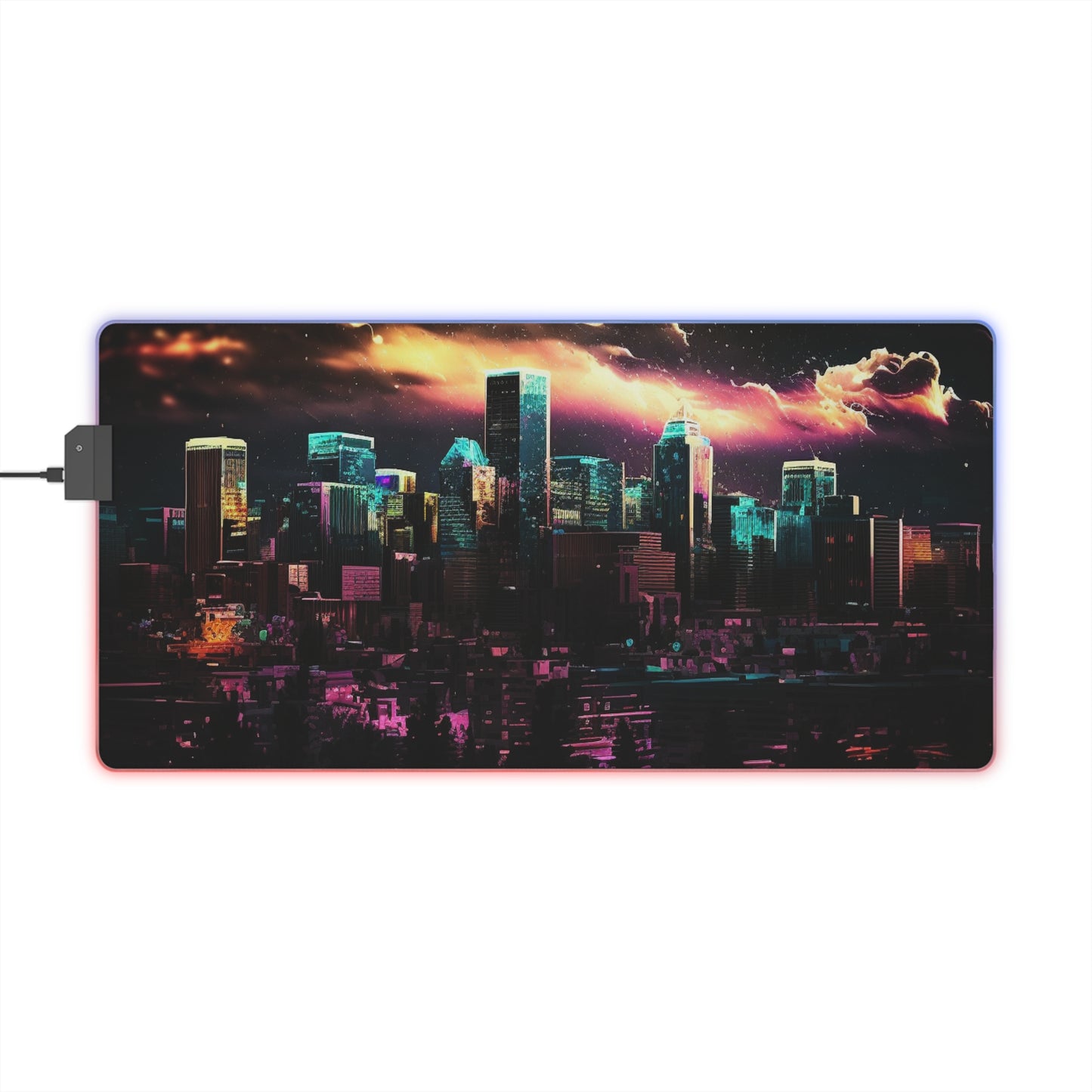 LED Gaming Mouse Pad Neon Denver 1