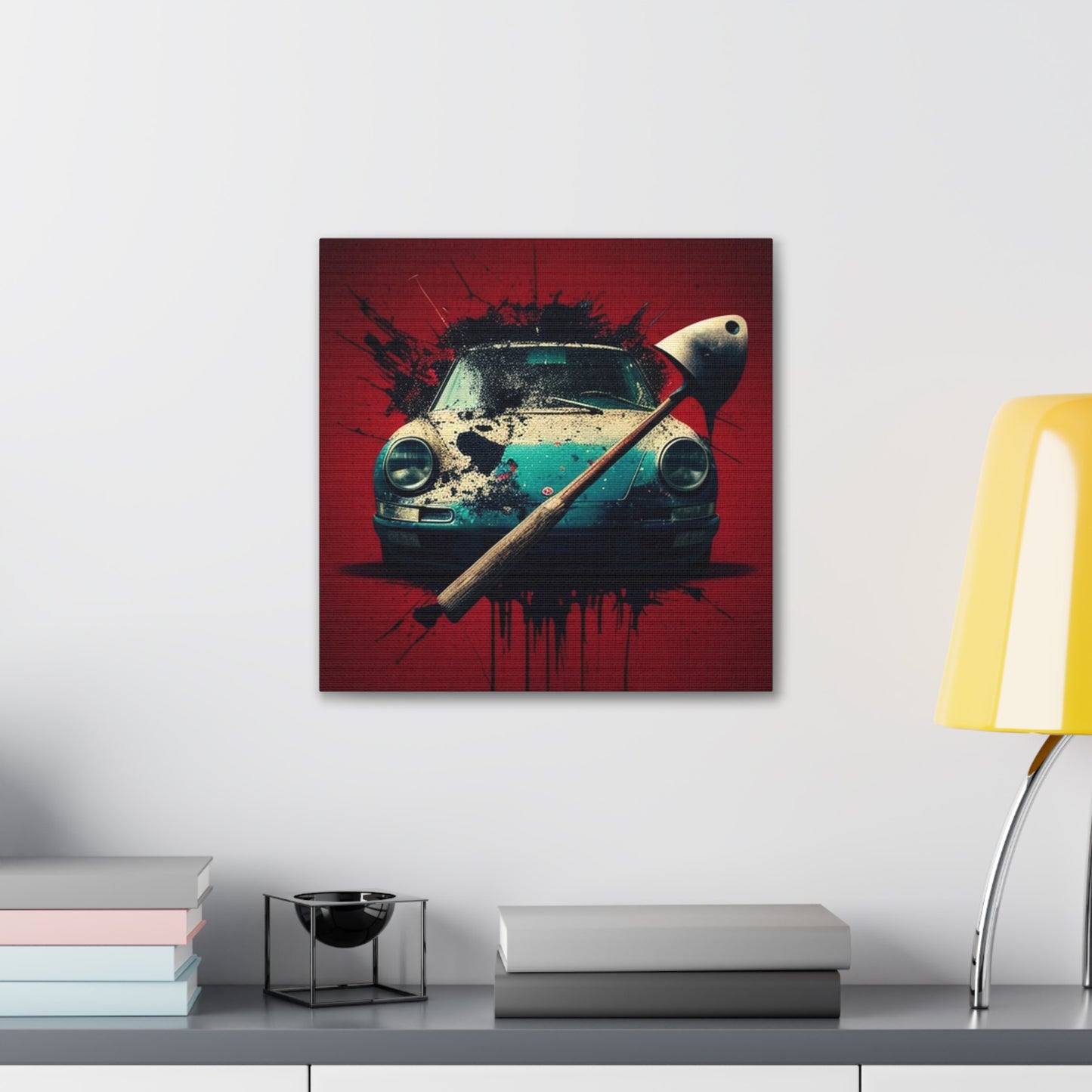 Canvas Gallery Wraps Porsche Abstract 1