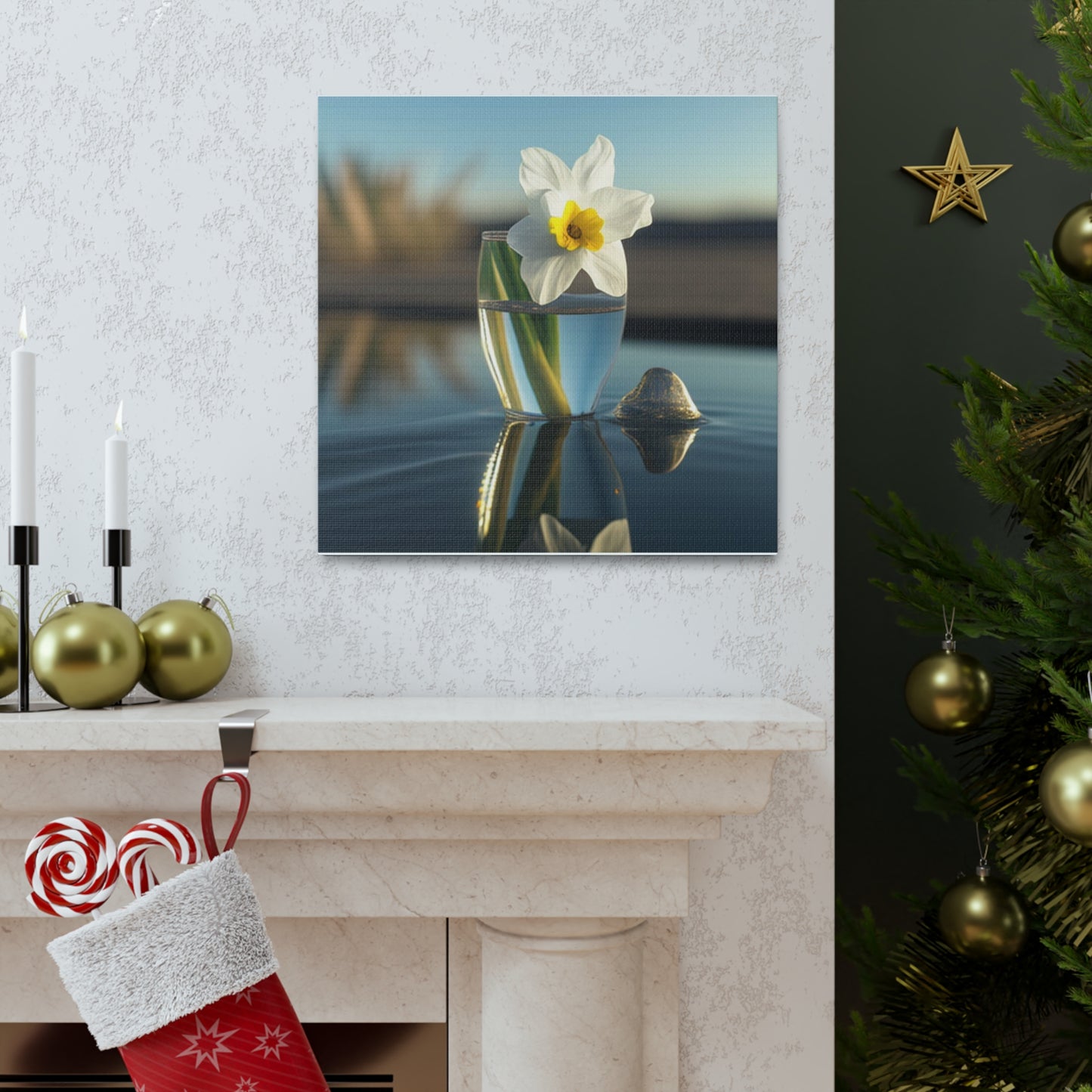 Canvas Gallery Wraps Daffodil 4