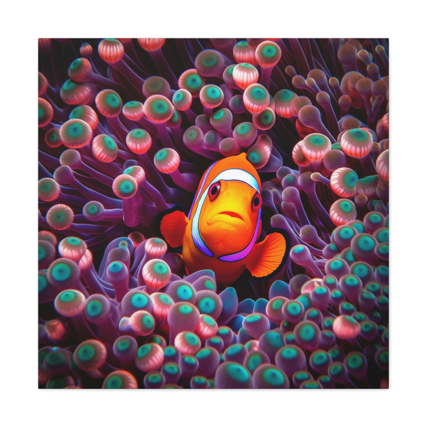 Canvas Gallery Wraps Clown Fish 4