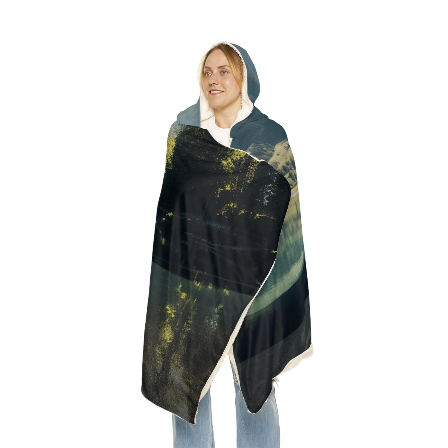 Snuggle Hooded Blanket Porsche Lake 3