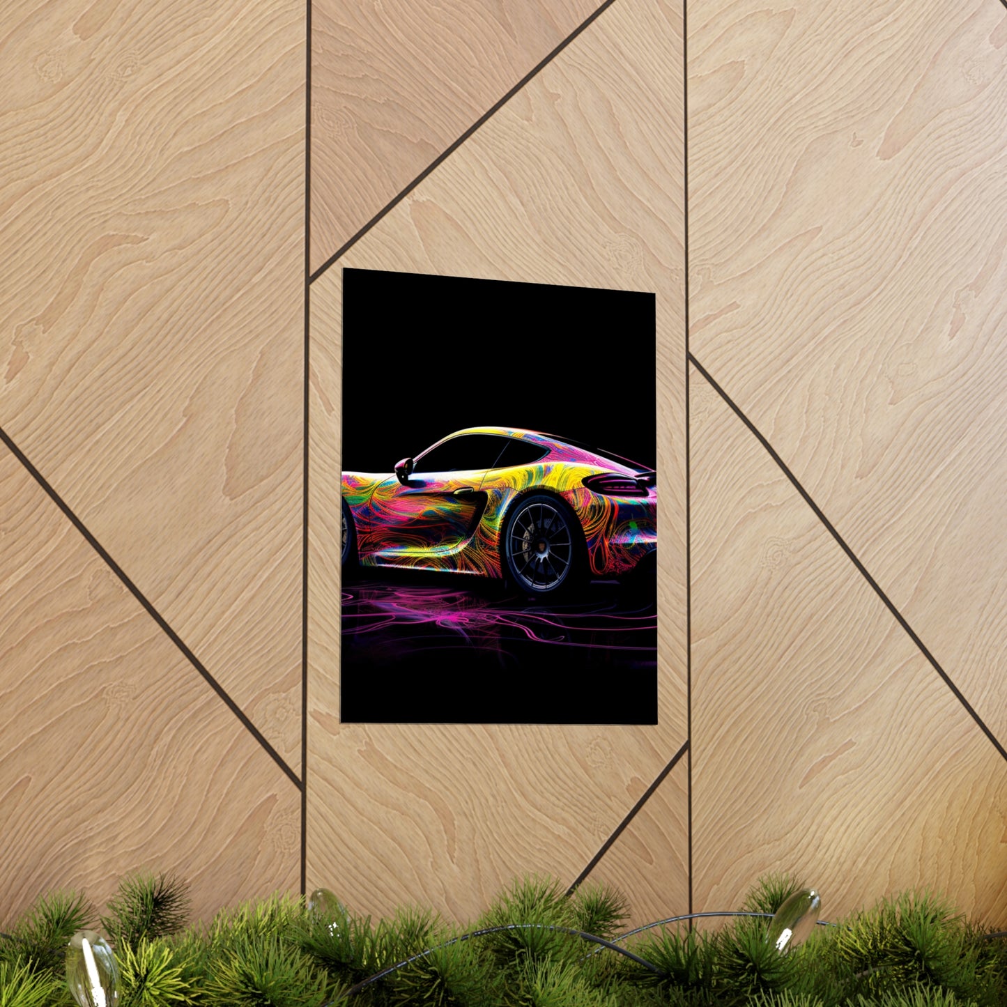 Premium Matte Vertical Posters Porsche Flair 4