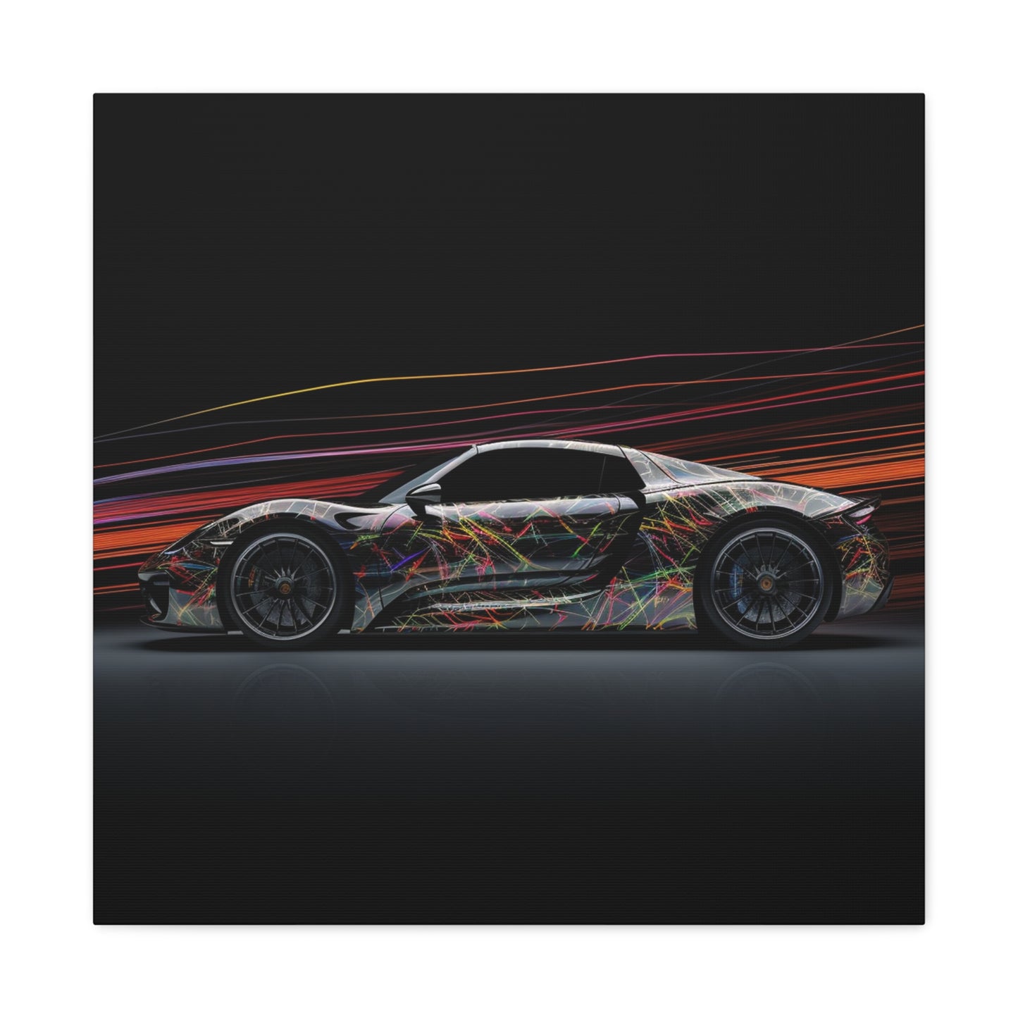 Canvas Gallery Wraps Porsche Line 4