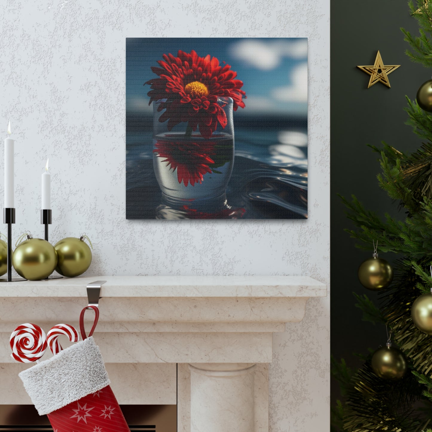 Canvas Gallery Wraps Chrysanthemum 3