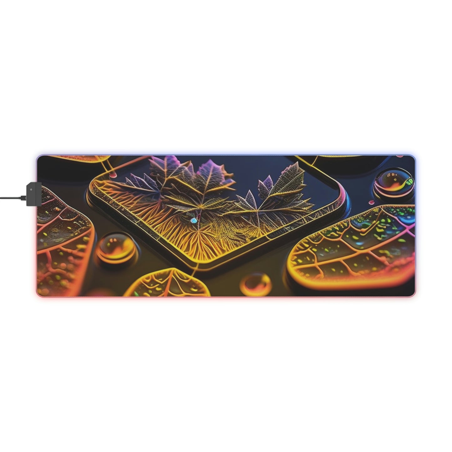 LED Gaming Mouse Pad Macro Florescent 4