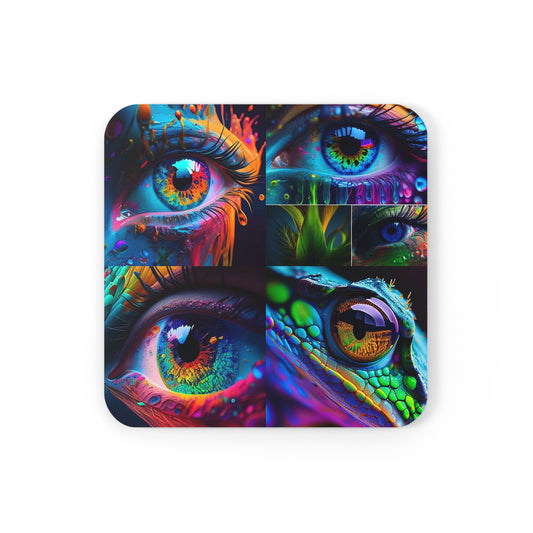 Cork Back Coaster Macro Eye Photo 5