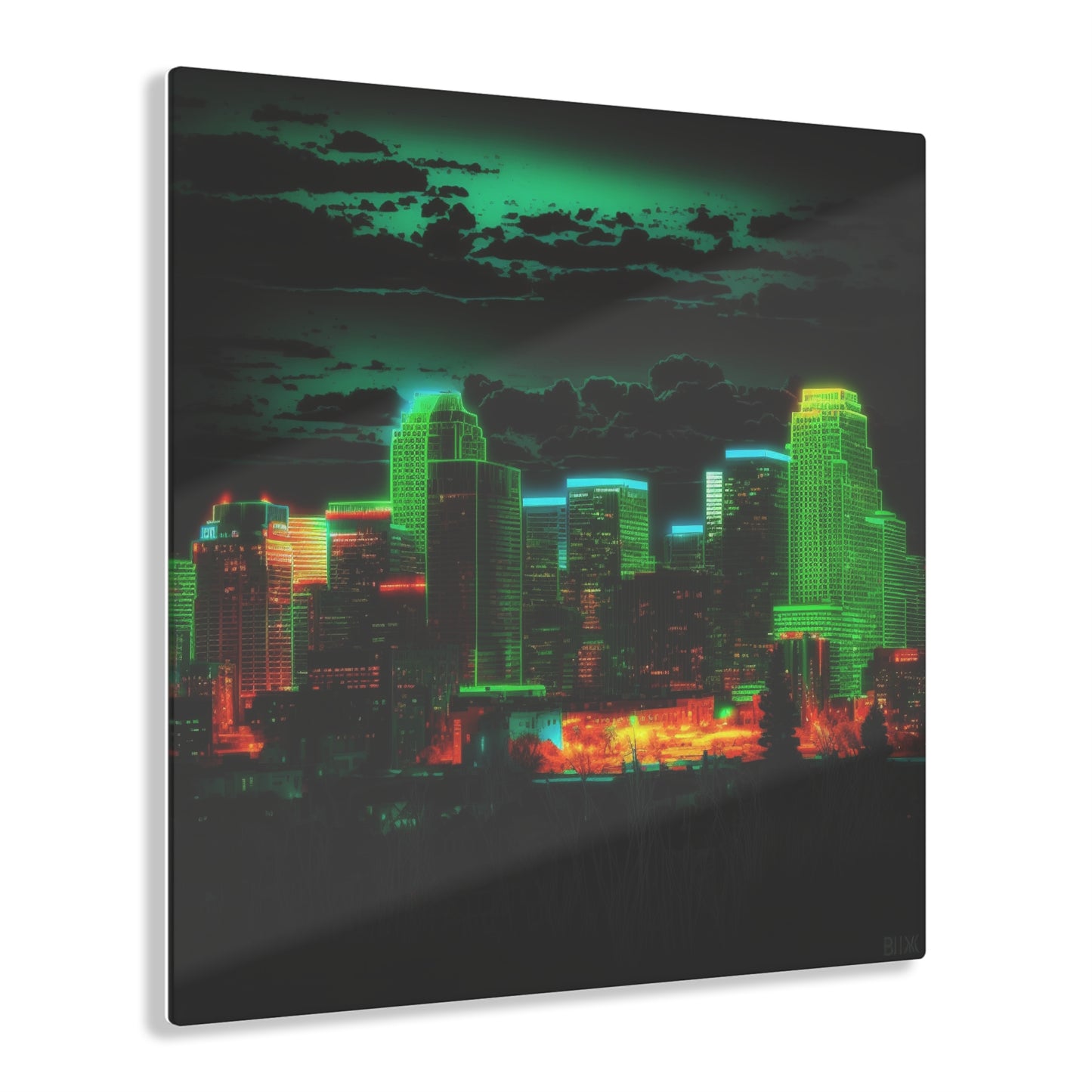 Acrylic Prints Neon Denver 3