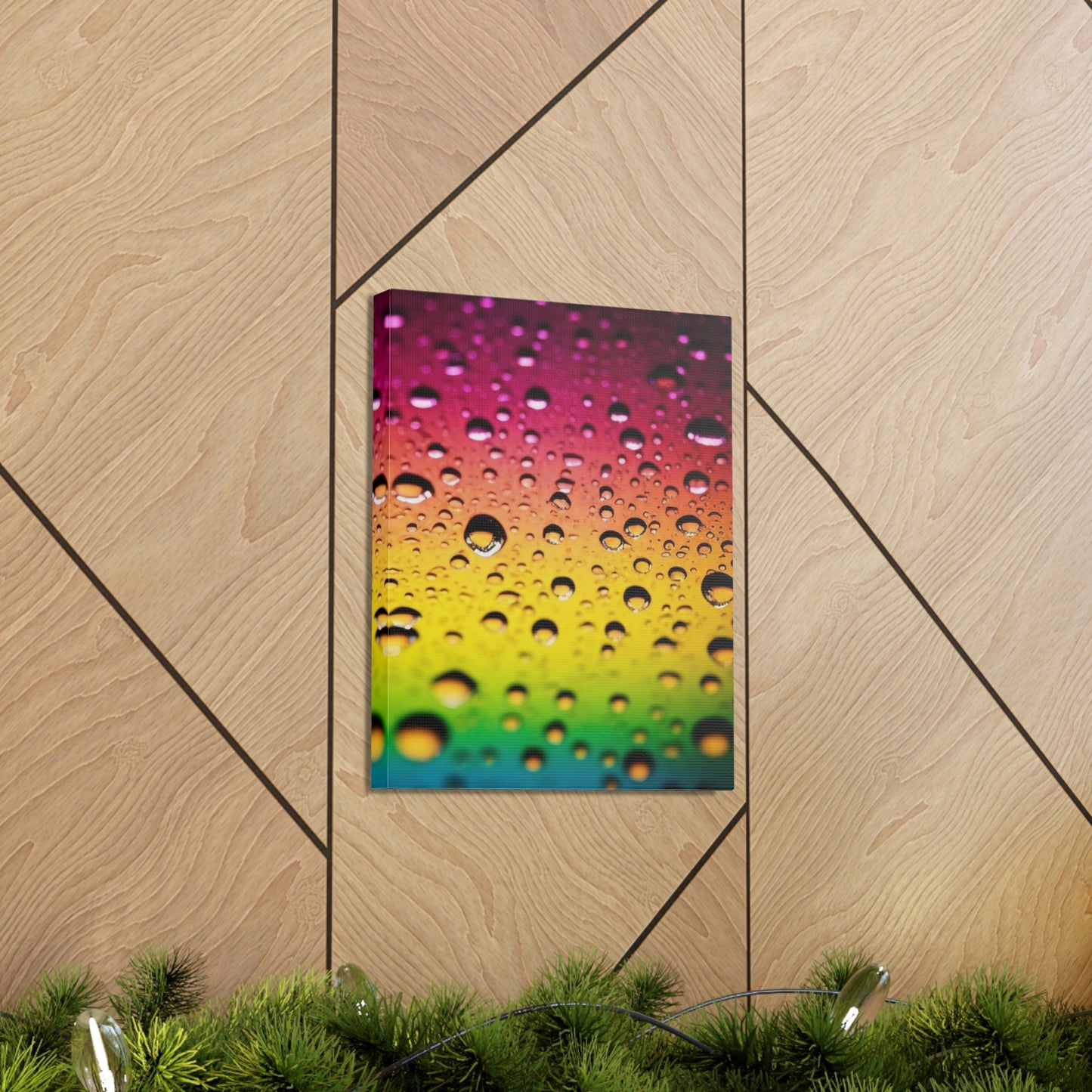 Canvas Gallery Wraps Water Drops