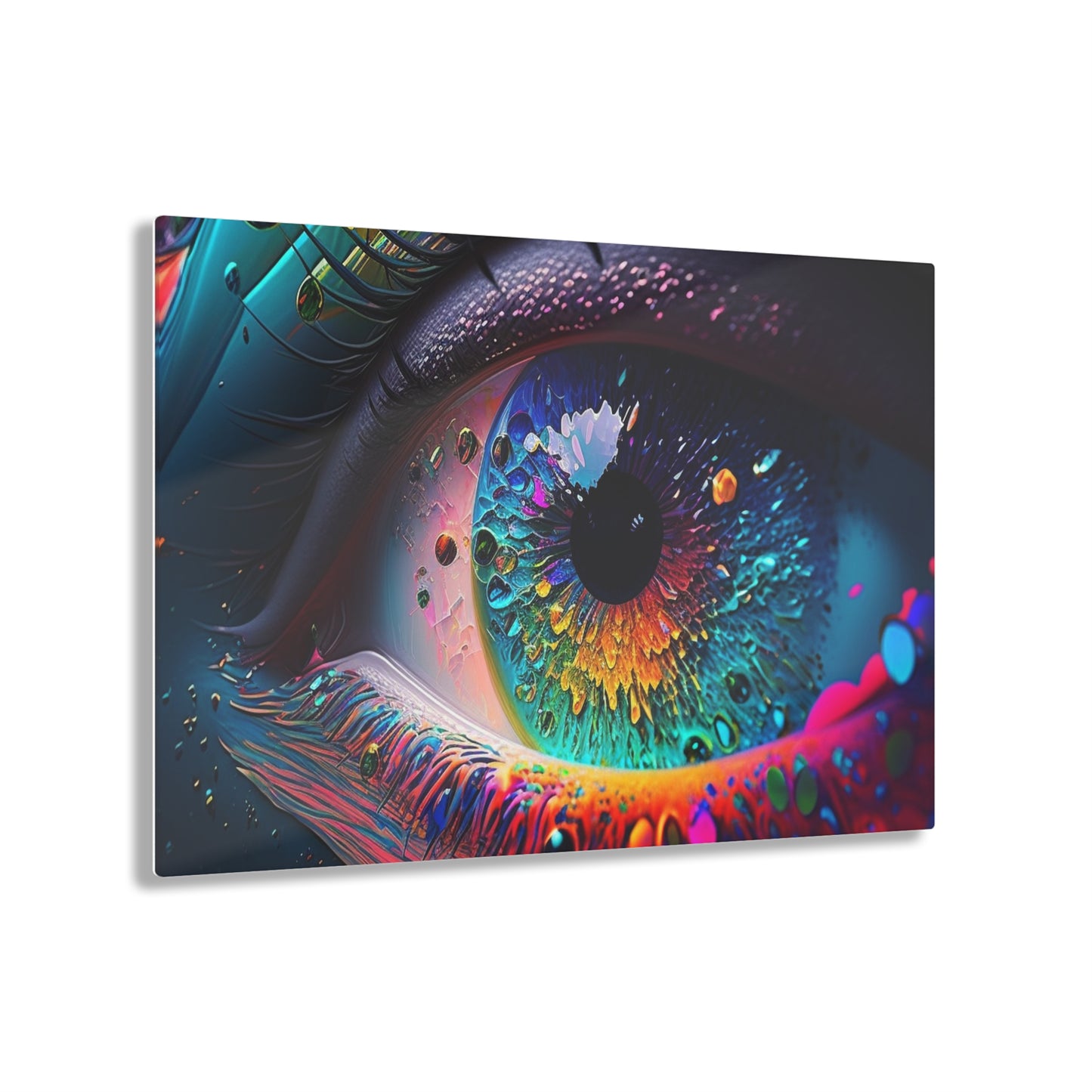 Acrylic Prints Macro Eye Photo 3