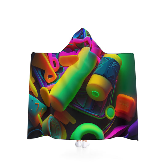 Hooded Blanket Neon Glow 3