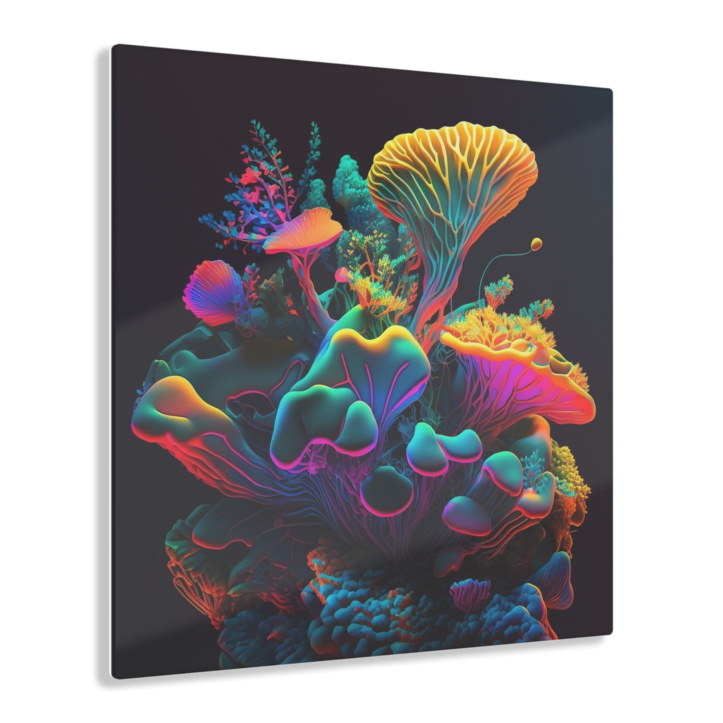 Acrylic Prints Macro Coral Reef 1