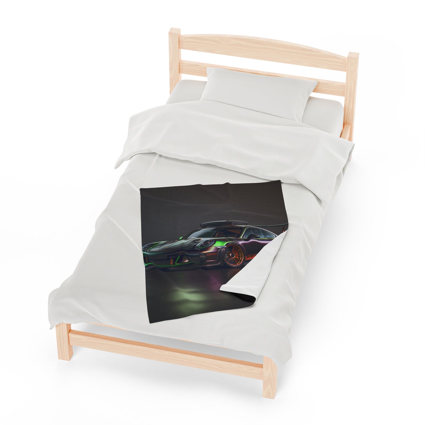 Velveteen Plush Blanket Porsche Color 2