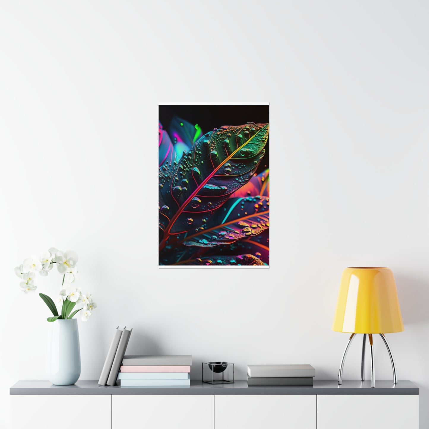 Premium Matte Vertical Posters Macro Florescent 3