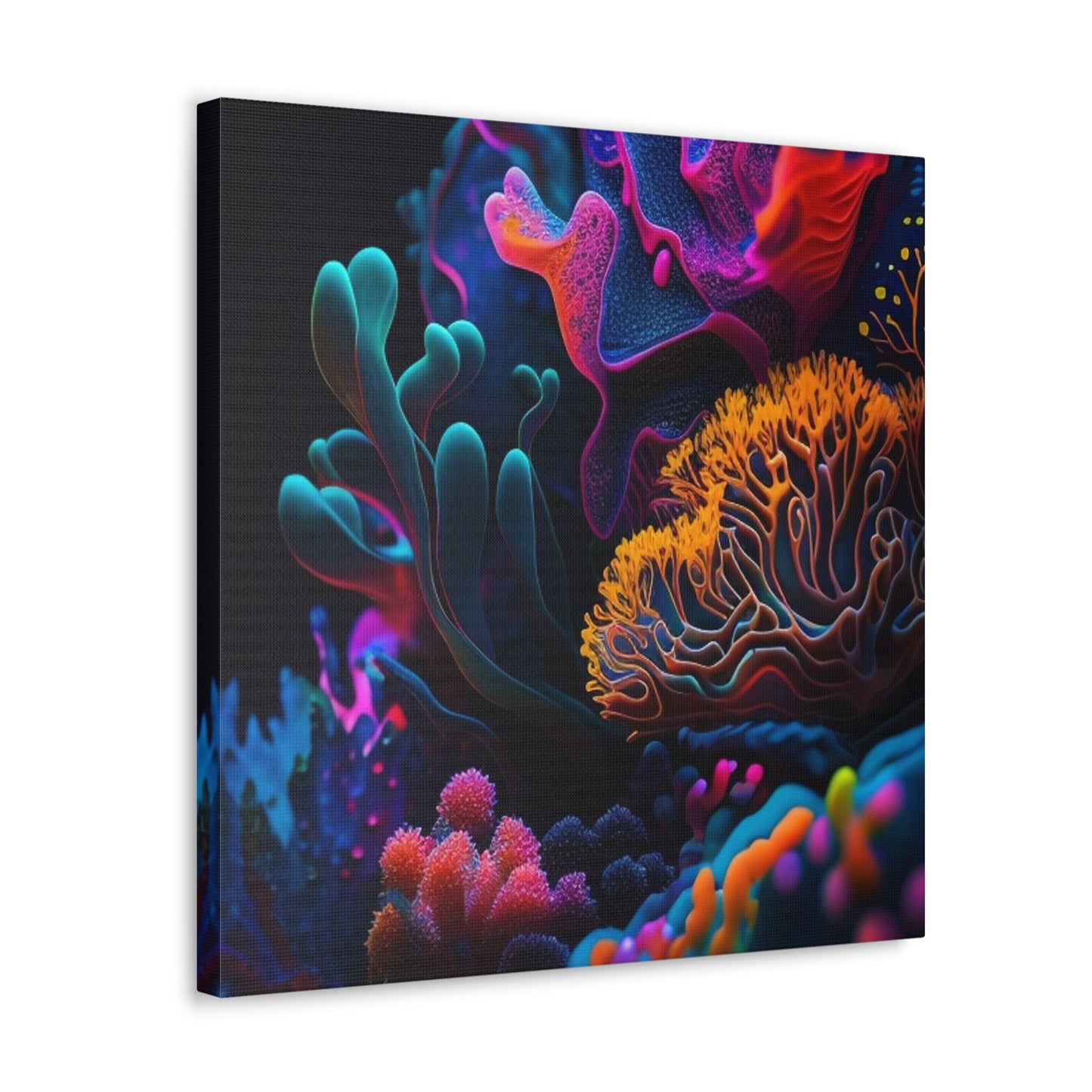 Canvas Gallery Wraps Macro Coral Reef 2