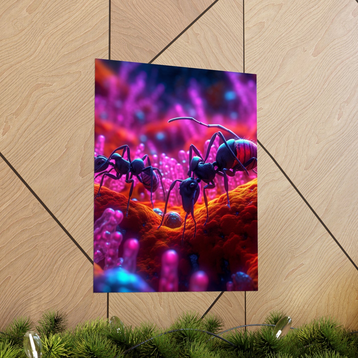 Premium Matte Vertical Posters Ants Home 4