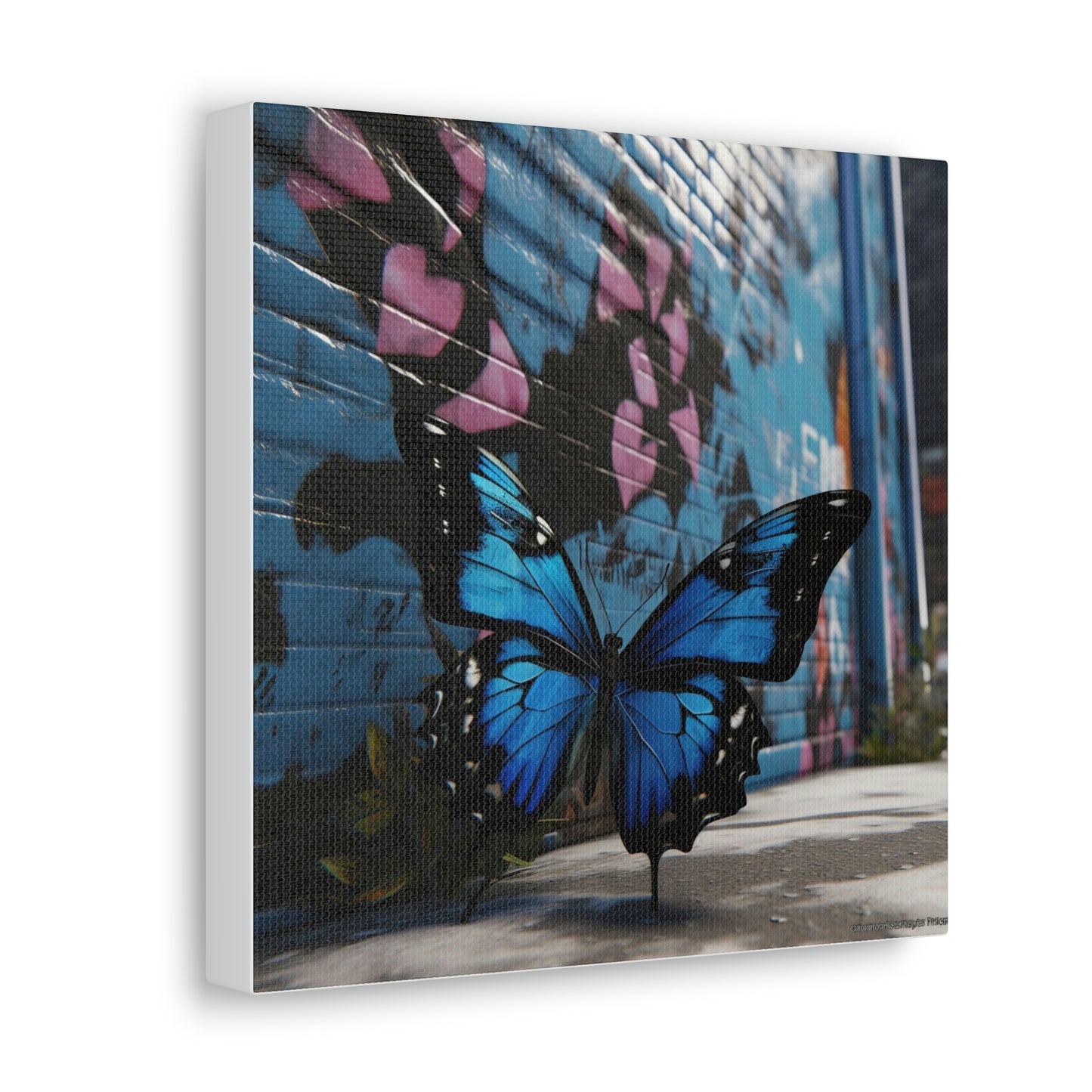 Butterfly street art