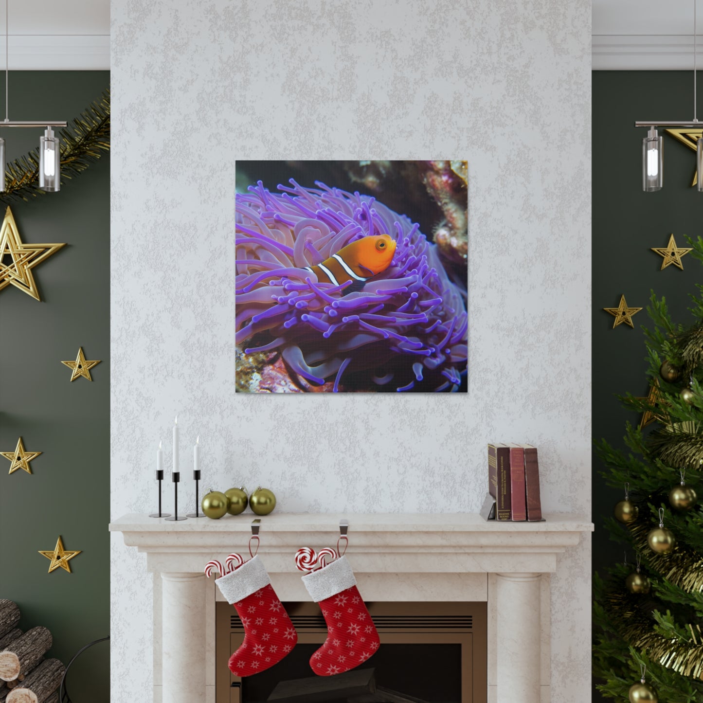 Canvas Gallery Wraps Anemone Clown 3