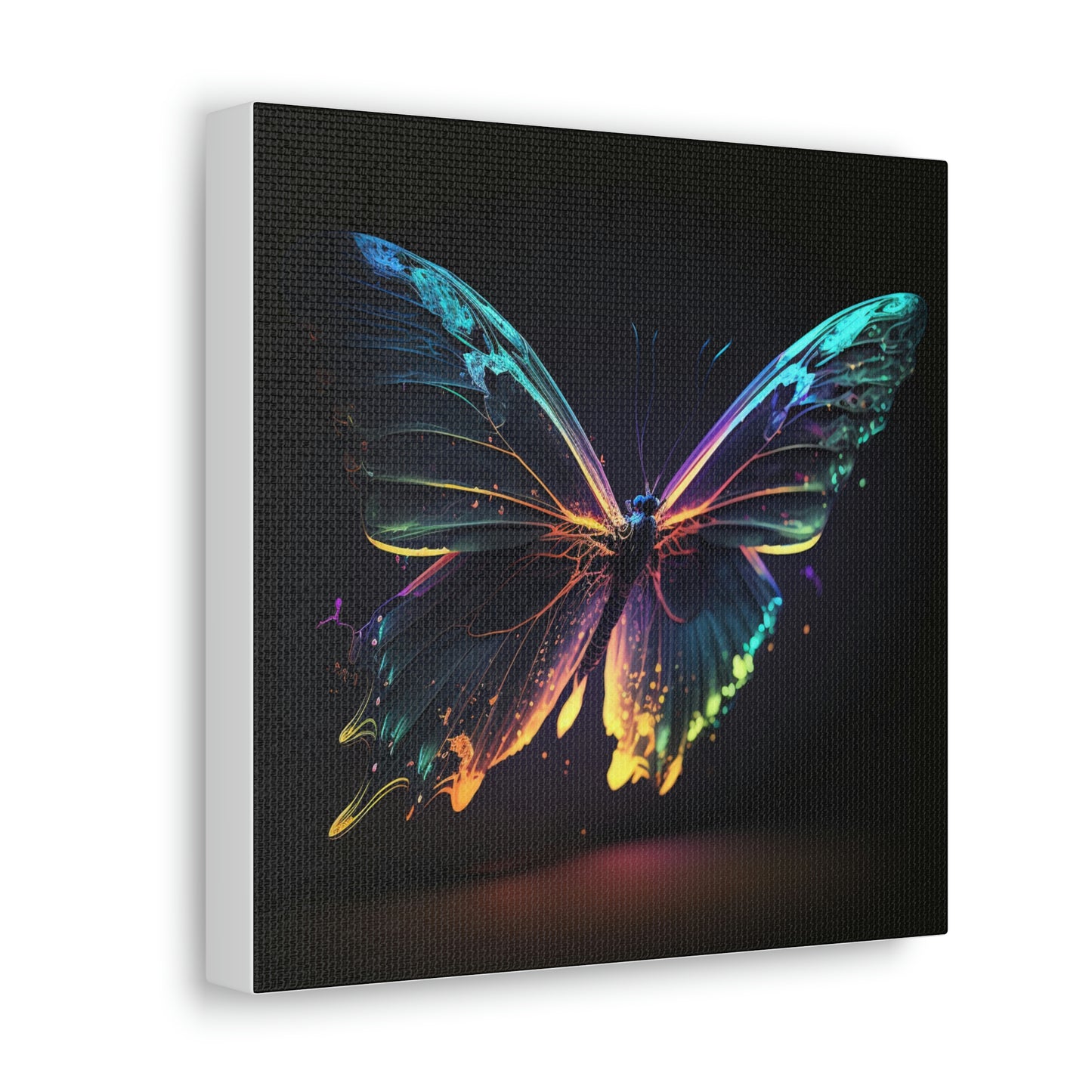 Butterfly glow neon