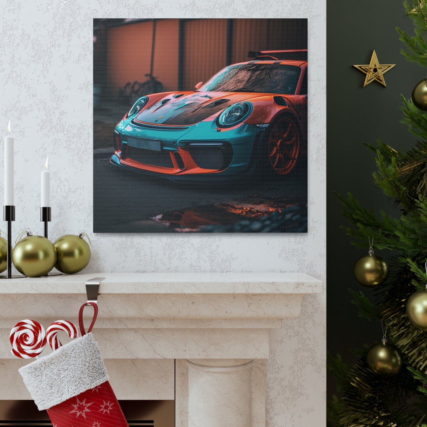 Canvas Gallery Wraps Porsche 911 gt3 3