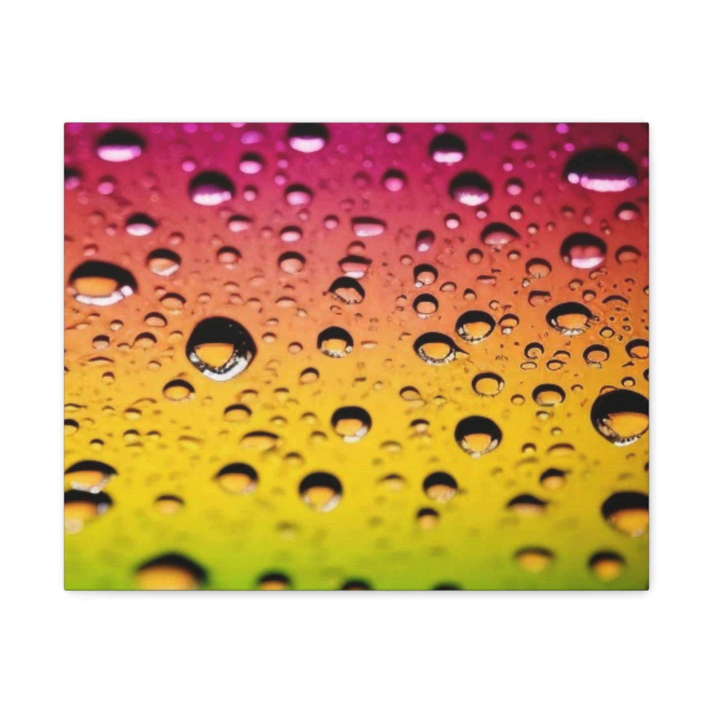 Canvas Gallery Wraps Water Drops