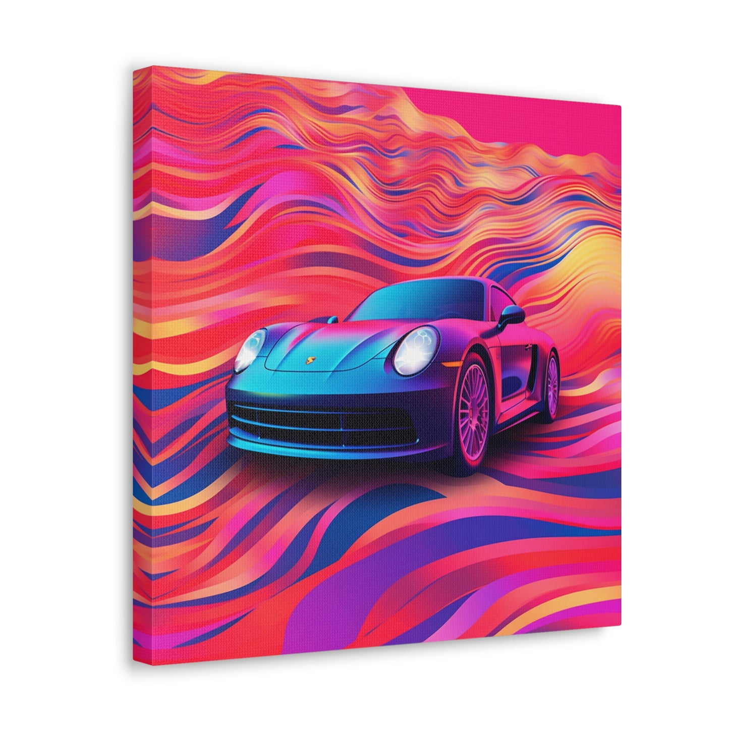 Canvas Gallery Wraps Porsche Water Fusion 3