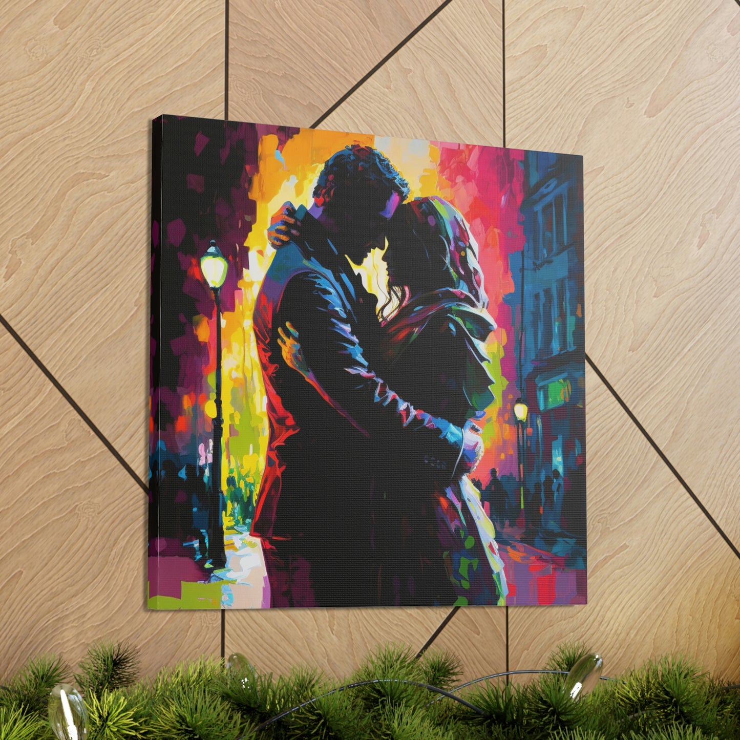 Canvas Gallery Wraps A Couples Embrace 4