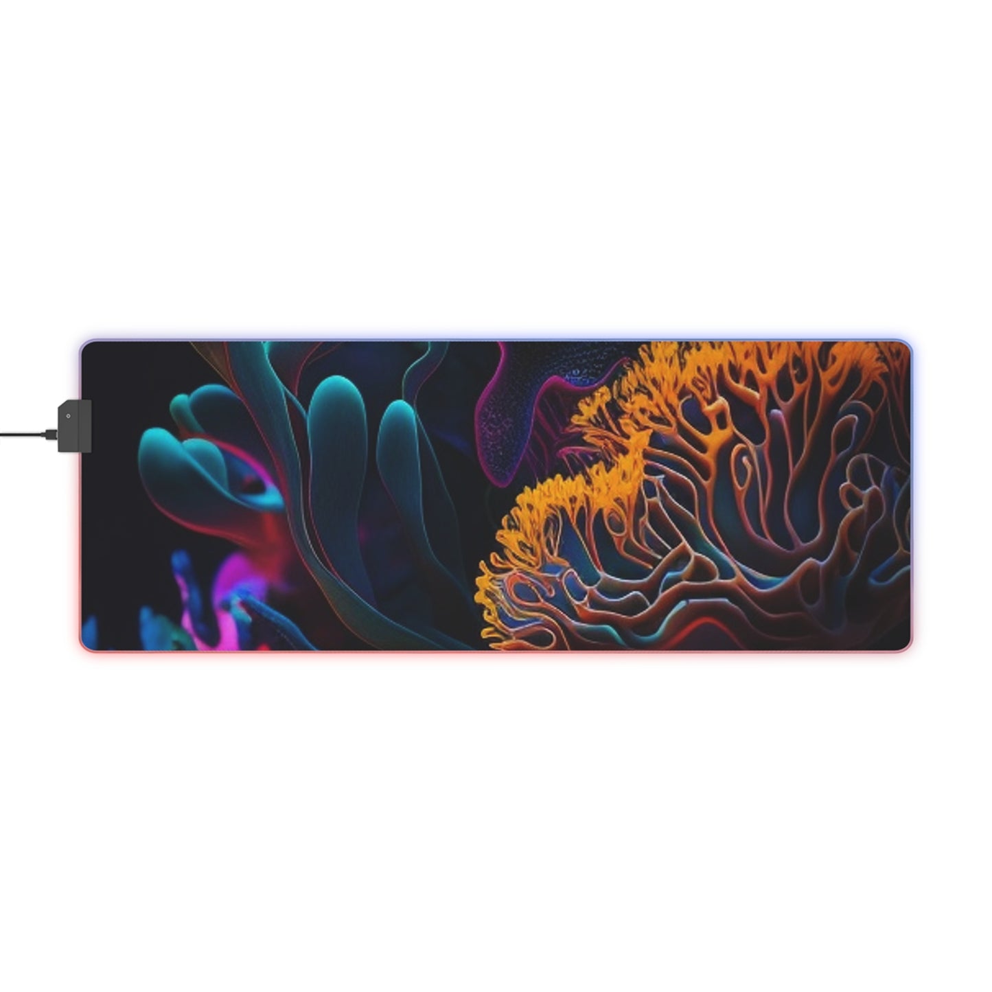 LED Gaming Mouse Pad Macro Coral Reef 2