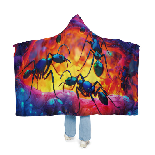 Snuggle Hooded Blanket Ants Home 3