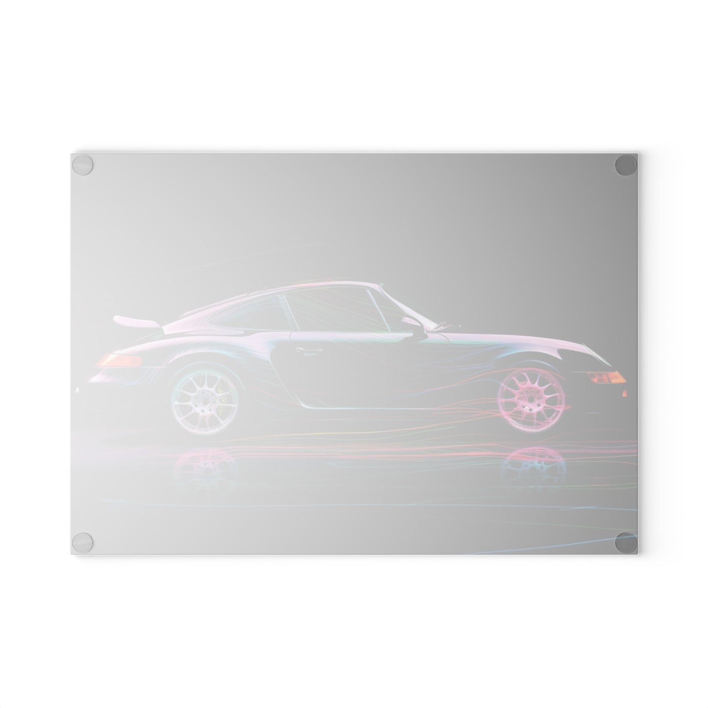 Glass Cutting Board Porsche 933 1