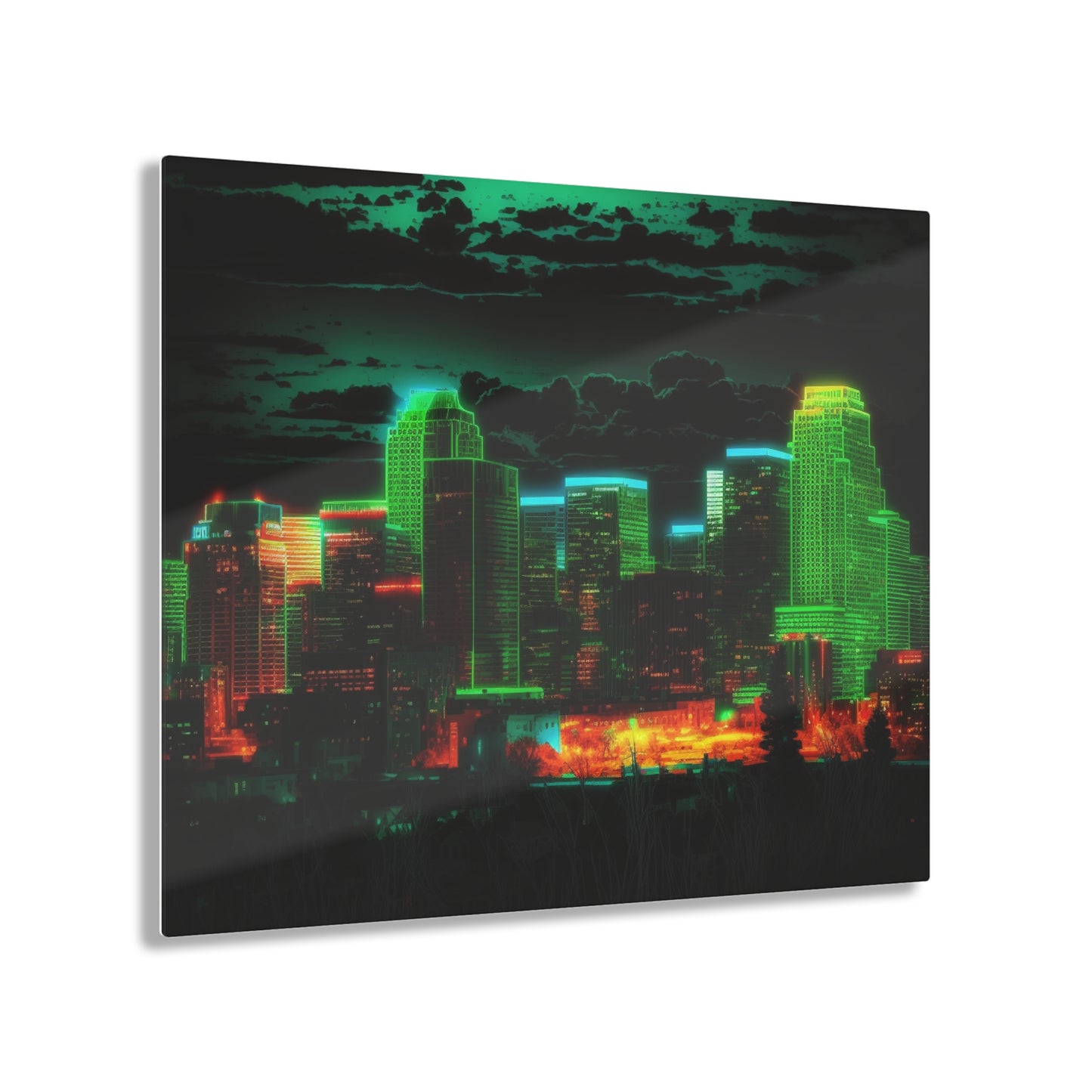 Acrylic Prints Neon Denver 3