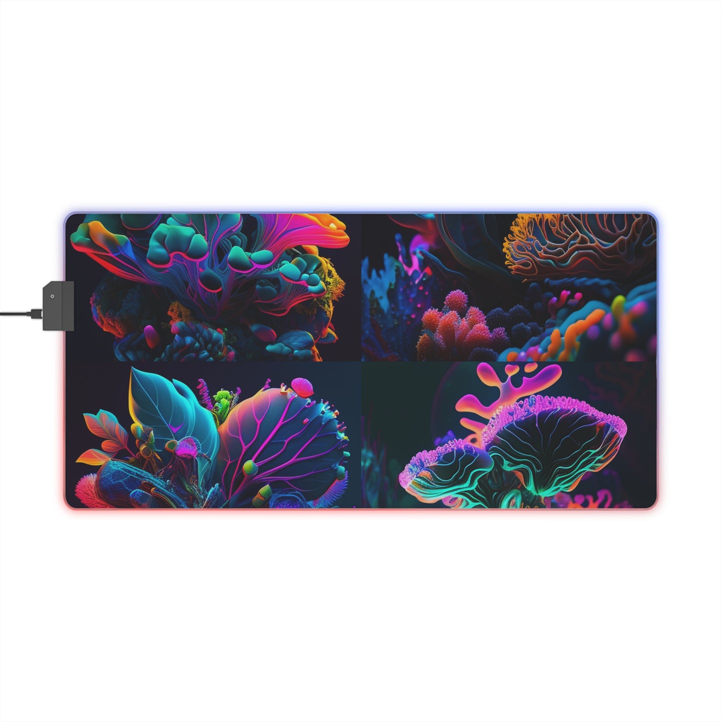 LED Gaming Mouse Pad Macro Coral Reef 5