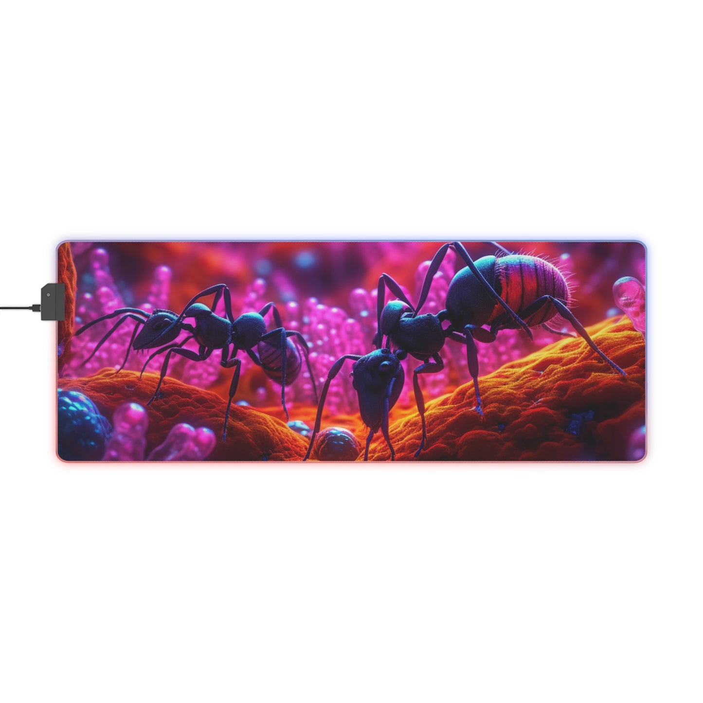 LED Gaming Mouse Pad Ants Home 4