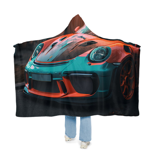 Snuggle Hooded Blanket porsche 911 gt3 3