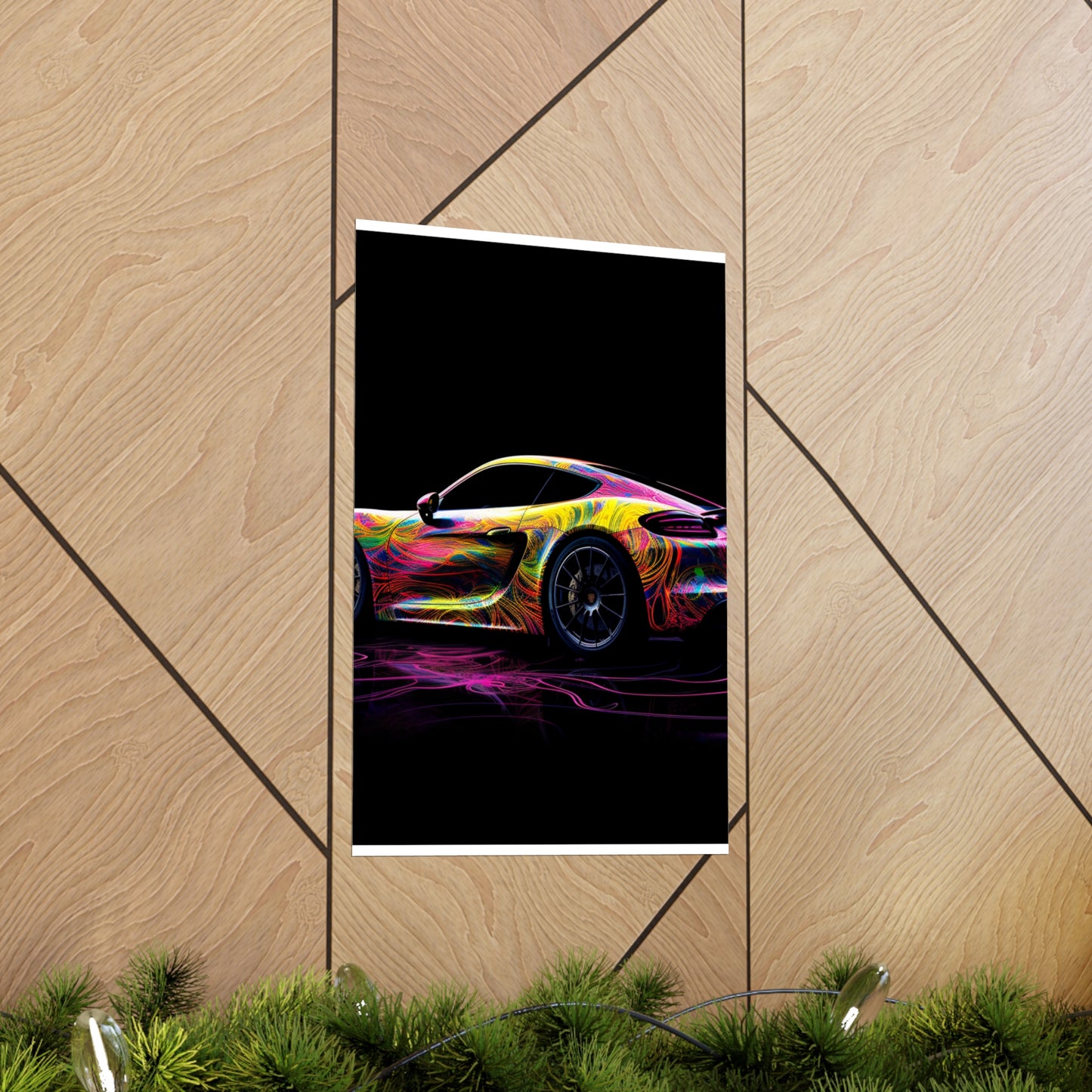 Premium Matte Vertical Posters Porsche Flair 4