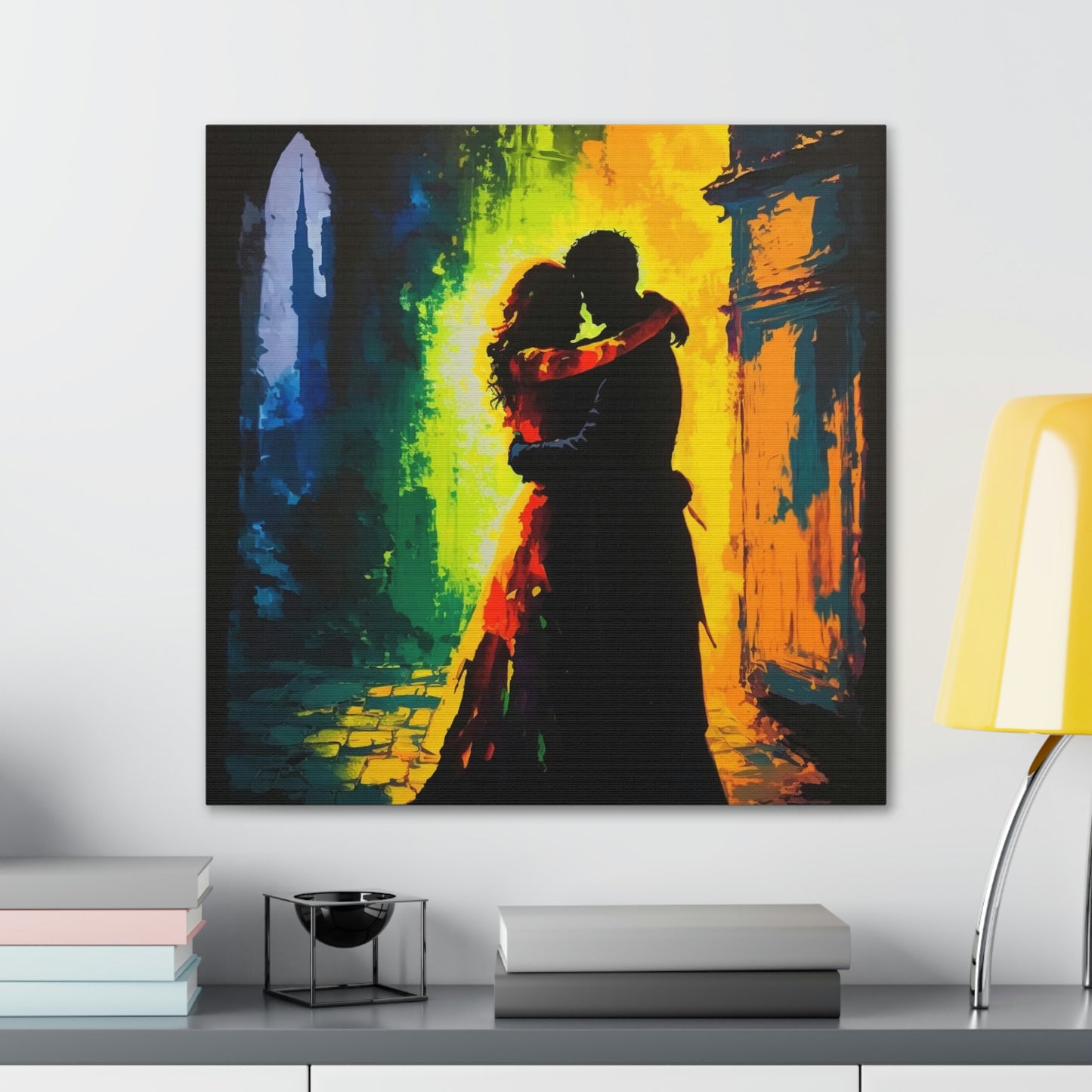 Canvas Gallery Wraps A Couples Embrace 2